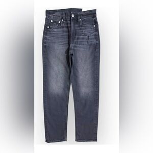 American Eagle Super High Rise Ankle Straight Stretch Black Jeans Women’s 00 NWT